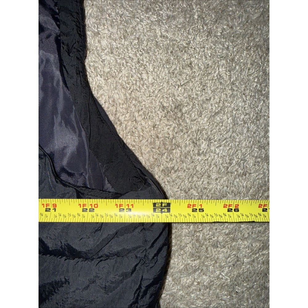 Old Navy Men's Black Frost-Free Water-Resistant Puffer Vest Jacket Large - Picture 7 of 9